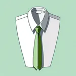 pale green tie image